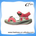 Hot selling fancy flat sandal for girls